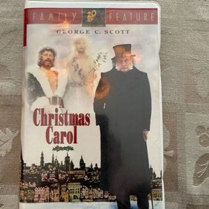 A Christmas Carol,VHS 1984, George C. Scott
